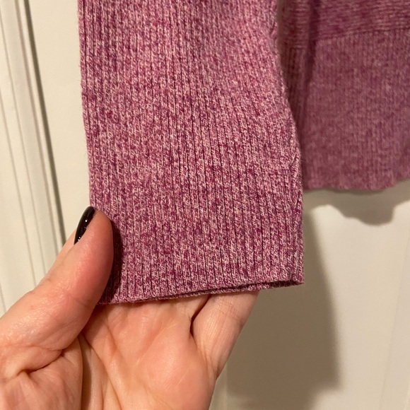 APT.9 Women’s Ribbed Knit Sweater – Size Medium – Pink Heather - Picture 4 of 8